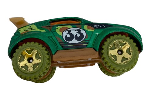 2003 HotWheels Mitsubishi Pajero Green - Picture 3 of 10