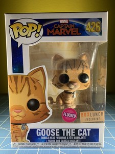 funko pop goose the cat flocked