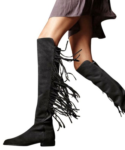 Stuart Weitzman MANE Fringe 5050 OTK 