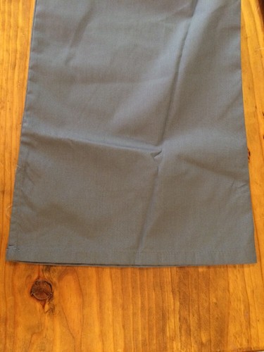NWT New Gray Scrub Zone 83222 Women's Flare Leg Scrub Bottom Size Small Petite - Picture 9 of 9