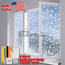 *48"x60" Frosted Film Glass Home Bathroom Window Security Privacy Sticker #4002