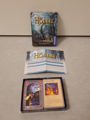 Kosmos: 2012 J.R.R. Tolkien Der HOBBIT Das Kartenspiel komplett mit Anleitung