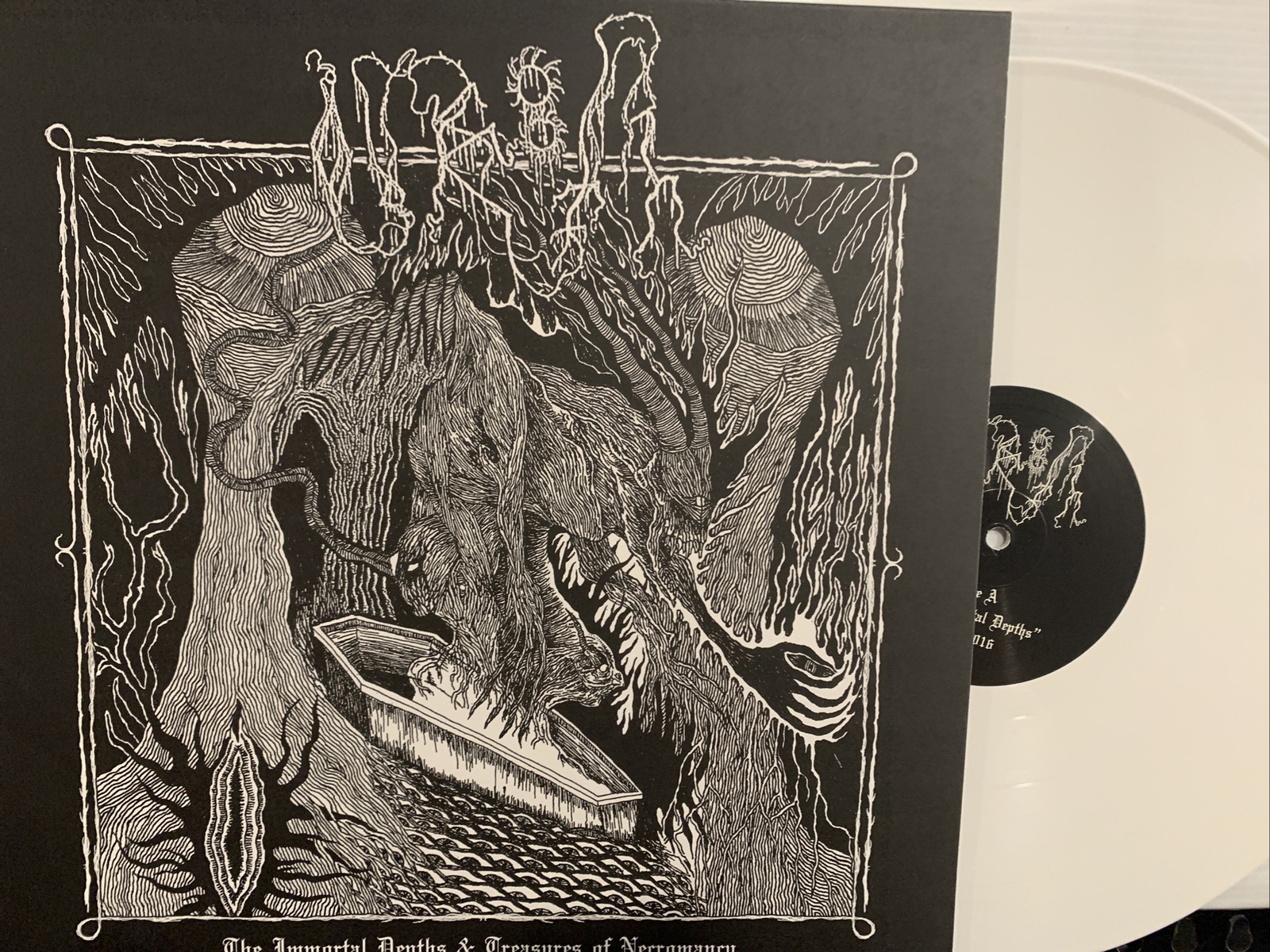 Olkoth – The Immortal Depths & Treasures Of... LP 2019 Signal Rex *PT NM/NM WHT