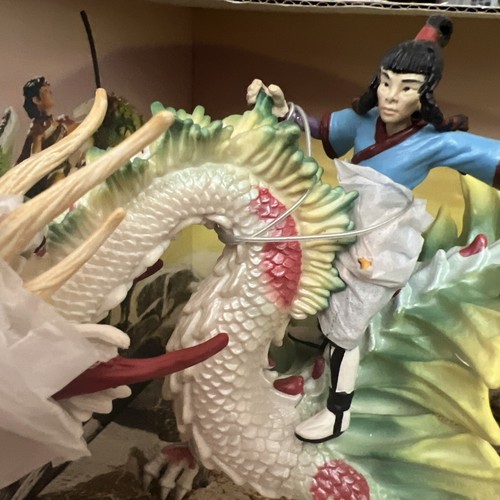 Schleich 72006 Auruun w. Chinese Dragon An Ninja SPECIAL EDITION 2011 BRAND-NEW - 第 9/13 張圖片