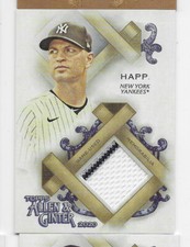 2020 Topps Allen & Ginter Full Sized Relics A #FSRA-JH J.A. Happ Yankees