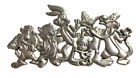 Vtg Looney Tones 1994 Pin Wb Characters Tweety, Bugs, Taz, Porky, Daffy Brooch