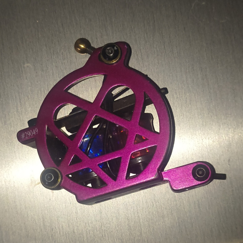 Purple Lightweight Rotary Tattoo Machine Tattoo Gun