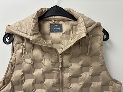 Da.Stepp-Weste m. K. v. '' MULTIBLU ''  GR. 44    in   Dkl.Beige        NEUWERTIG