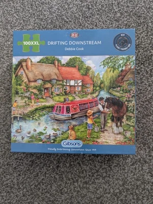 Gibsons 100 XXL Extra Large Jigsaw "Drifting Downstream" by Debbie Cook. - Image 1 of 4
