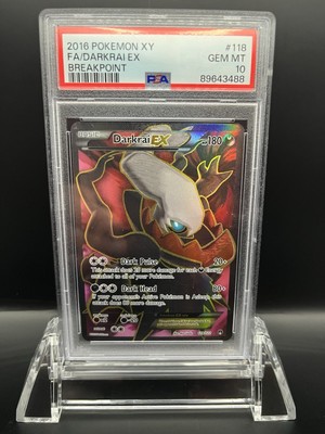 2016 Pokemon XY F.A./ Darkrai EX Breakpoint #118 PSA 10 | eBay