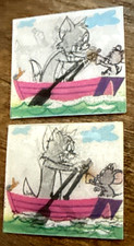 VTG TOM & JERRY MGM VARI VUE &ldquo;ROW BOAR&rdquo; LENTICULAR FLICKER  NOS 1-1/4&rdquo;
