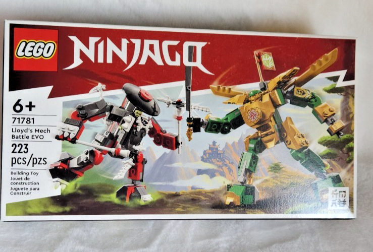 NEW Sealed & Retired LEGO NINJAGO 71781 LLOYD'S MECH BATTLE EVO | eBay