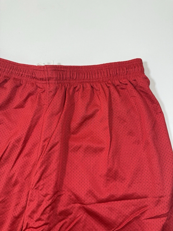 Vintage Adidas Wisconsin Badgers Shorts Mens 2XL Team Issued Basketball NCAA USA - Image 4 of 4