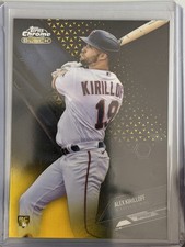 2021 Topps Chrome Black - Alex Kirilloff #95 Gold Refractor /50 (RC)