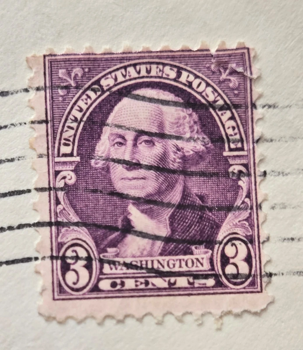 George Washington 3 Cent Stamp In Used Us Stamps (1901-Now) for