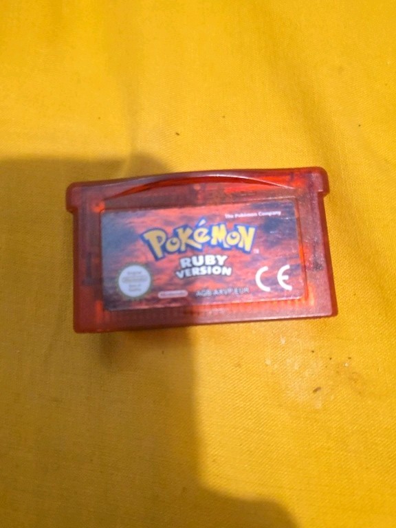 Nintendo Pokémon Ruby Version (Game Boy Advance) RPG PAL AGB-AXVP-EUR
