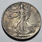 1944-D Walking Liberty Half Dollar 50c Cents Silver Coin ~Orig High Grade AUnc ~