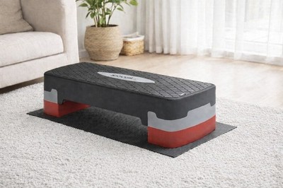 ScSPORTS Aerobic Stepper Stepbrett   wie neu   mit Matte   kaum benutzt