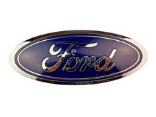 Oem Ford Rear Tailgate Blue Oval Emblem Badge Logo Fl34-402a16-ac 7 Chrome