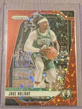2024-25 Panini Prizm Fast Break Red Prizm 007/100 Jrue Holiday #171 
