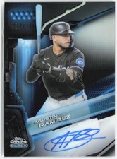 2026 Topps Chrome Black #CBA-ARA Agustín Ramírez Autographs