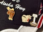 Toad River , BC  Alaska Highway Mile 422 CANADA travel cap (with 7 collect. pins — photo 7