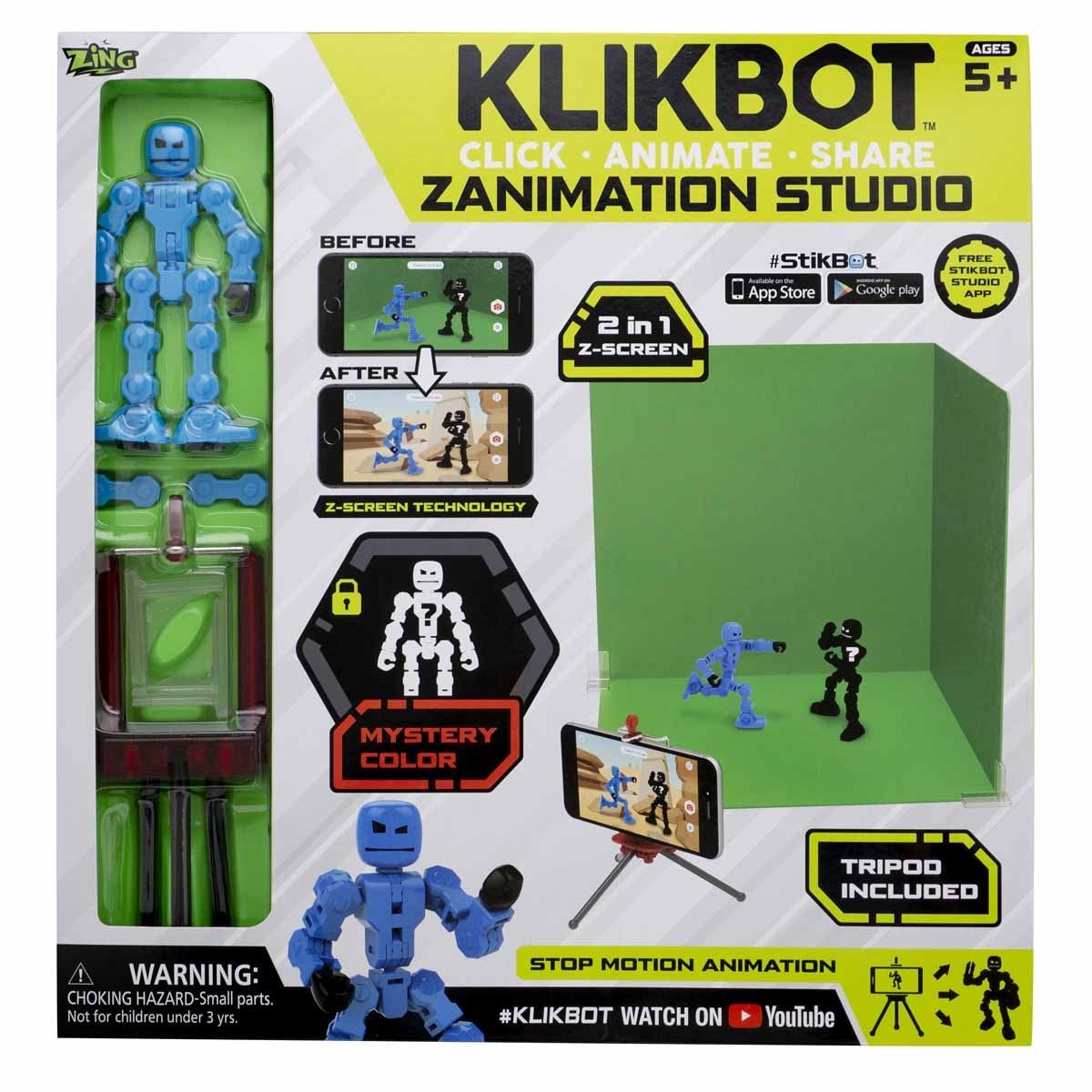 Zanimation Studio Pack (Klikbot) UK