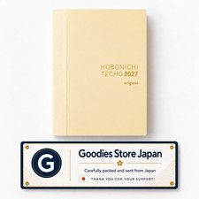 Hobonichi Techo 2027 Original A6 English Daily Planner Monday Start Japan NEW