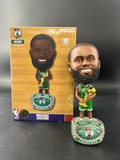 Jaylen Brown Celtics 2024 NBA Champions Ring Base Bighead Bobblehead FOCO /124