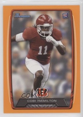 2013 Bowman Orange 32/299 Cobi Hamilton #197 Rookie RC 0ws