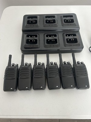 Midland BR200 16 Channel Business Walkie Talkies 6 Pack Bundle