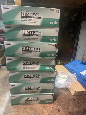 (lot of 7) Kimtech Science 34133 Delicate Task Wipes 198/box