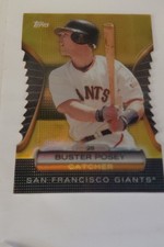 2012 Topps - Golden Moments Die-Cut Buster Posey #GMDC-53 Gold 43/99