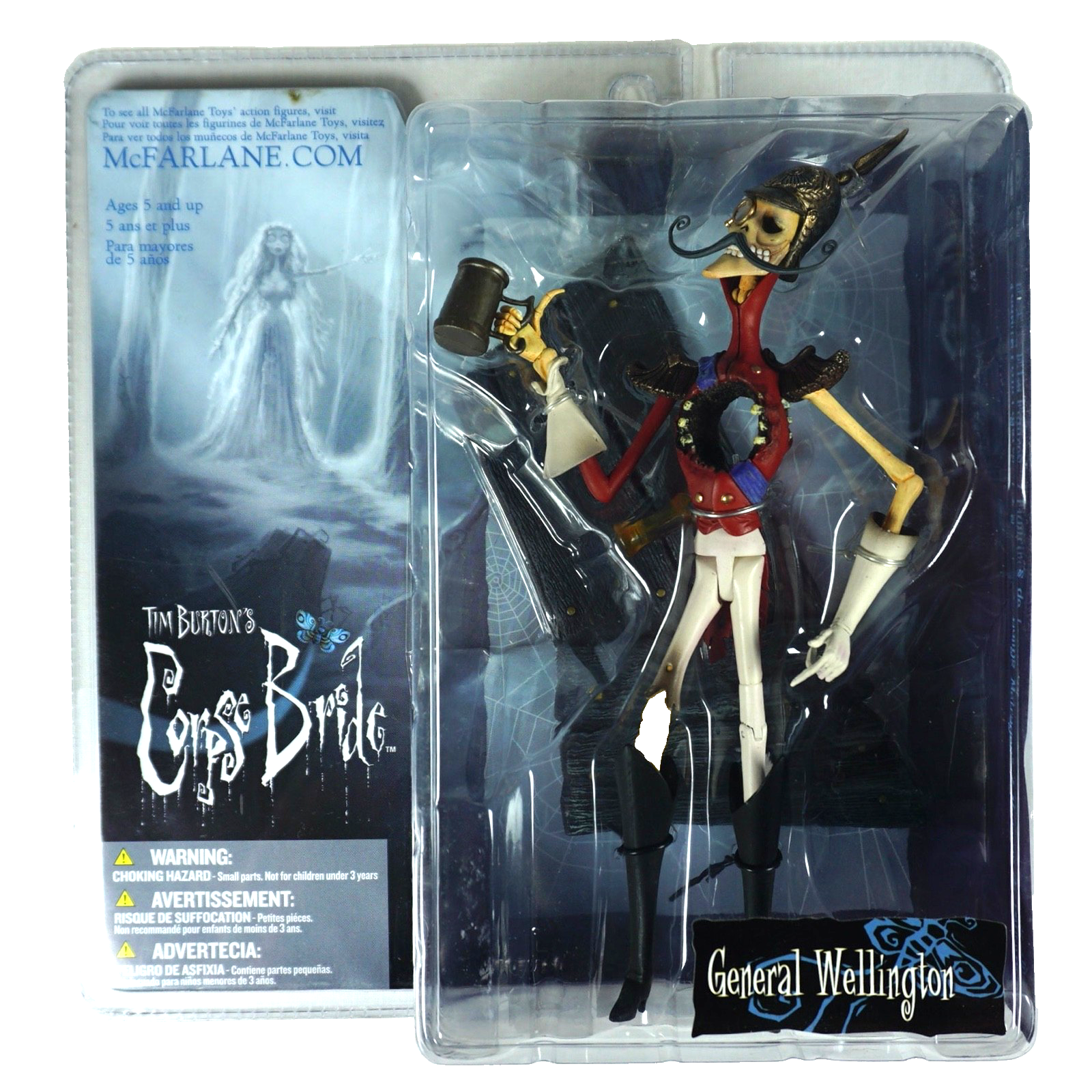 Corpse bride - General Wellington - Mcfarlane Figure - New & Sealed