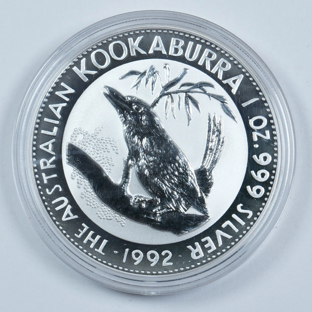 Australian Kookaburra Uncertified 1992 Silver Bullion Coins for