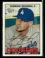 2016 Topps Heritage - #84 Yasmani Grandal - Los Angeles Dodgers