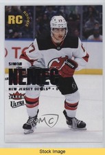 2023-24 Upper Deck Fleer Ultra Rookies Silver Foil Simon Nemec #218 READ nw2