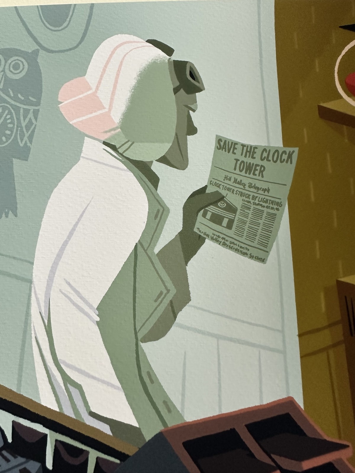 Back to the Future Mondo 12x24 Glen Brogan Limited Edition Poster Art Print 