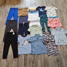 Old Navy Garanimals Boys Clothing Lot of 18 Size 5T Shark T-Shirts Shorts Pants