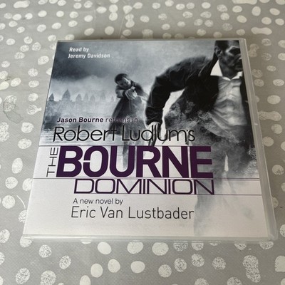 Robert Ludlum's The Bourne Dominion by Eric van Lustbader  Audio CD 5 discs used