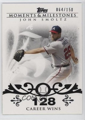 2008 Moments & Milestones John Smoltz (2007 200 Career Wins (207 Total)) 00q0