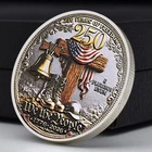 US Veteran 250 Years Freedom Medal 1776-2026 Eagle Patriotic Challenge Coin