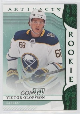 2019 Upper Deck Artifacts Rookie Redemption Emerald /99 Victor Olofsson RC g2u