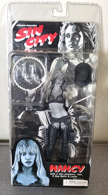 NECA 2005 Frank Miller's Sin City NANCY in Black n White  7'' Figure New Sealed
