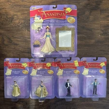 Galoob Anastasia Dream Waltz Anastasia Poseable Figures 1997 Lot Of 5