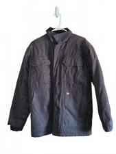 Wrangler Workwear Black Canvas Jacket Men's Size Medium