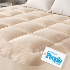 Ultra Soft Twin Size Mattress Topper - Viscose Made from Bamboo Pillow Top Mattr