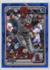 2020 Bowman Chrome Draft Sapphire Edition Werner Blakely #BD-128 1bc4