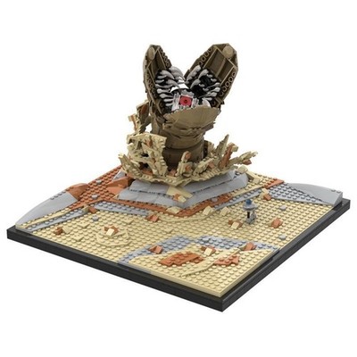 Dune - Summon Creator Scene MOC Building Block Model DIY Assembly Display Toy