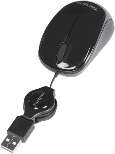 Targus Compact Blue Portable Trace Mouse, Black (AMU75EU) - Picture 6 of 10